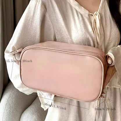 Necessaire Feminina com 8 Compartimentos Impermeável - Luxbag™ 3.0