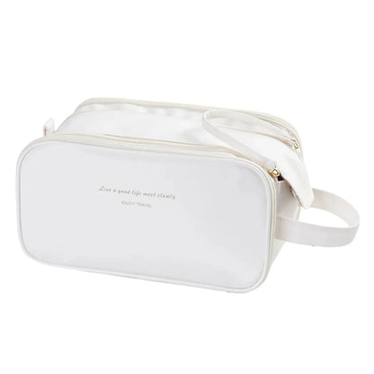 Necessaire Feminina com 8 Compartimentos Impermeável - Luxbag™ 3.0