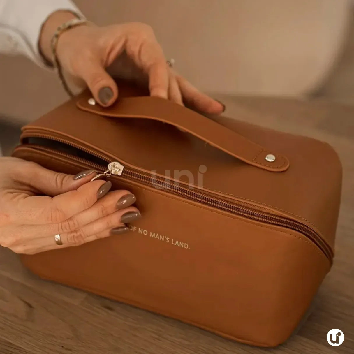 Nécessaire Feminina Organizadora com 6 Divisórias Luxbag™
