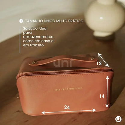 Nécessaire Feminina Organizadora com 6 Divisórias Luxbag™