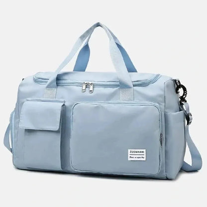 Bolsa Transversal Esportiva Feminina com Porta-Sapatos - SportFlex™