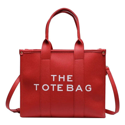 Bolsa Tote Feminina de Viagem e Trabalho em Couro 35L - TheTote™