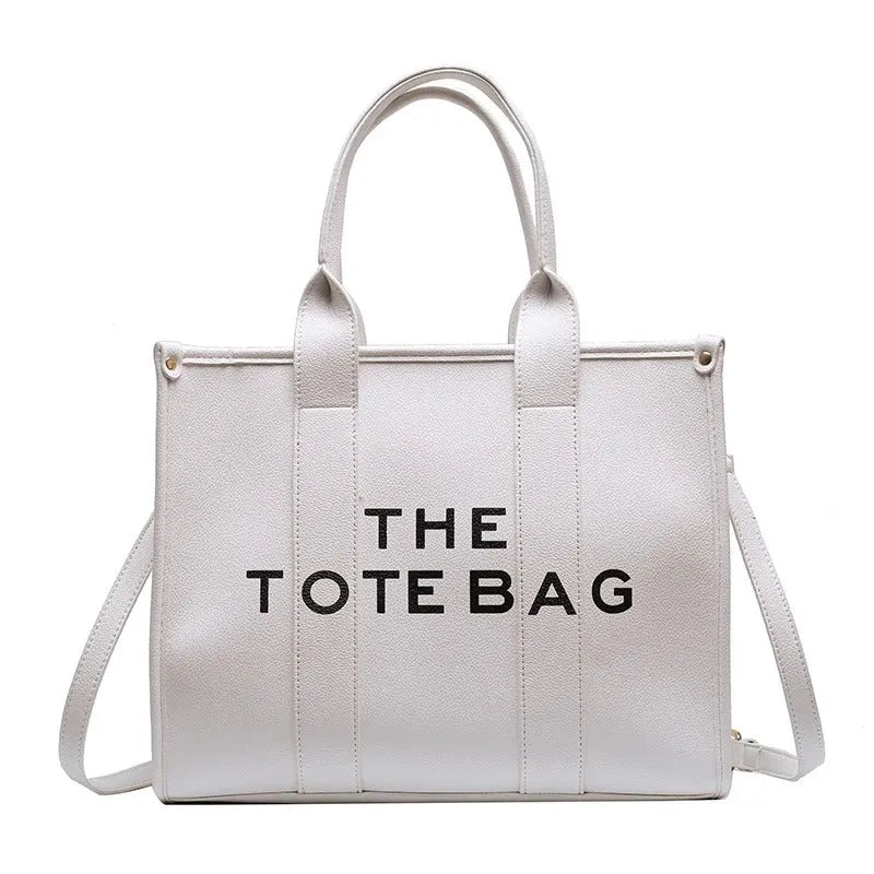 Bolsa Tote Feminina de Viagem e Trabalho em Couro 35L - TheTote™