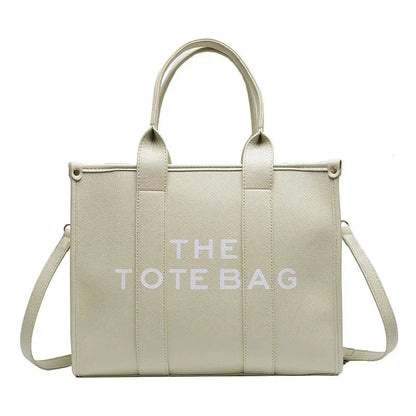 Bolsa Tote Feminina de Viagem e Trabalho em Couro 35L - TheTote™