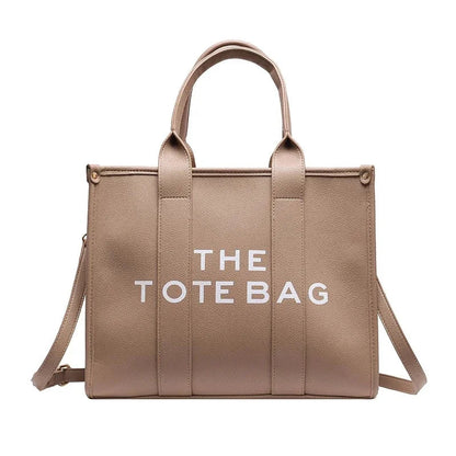 Bolsa Tote Feminina de Viagem e Trabalho em Couro 35L - TheTote™