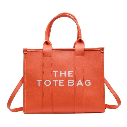 Bolsa Tote Feminina de Viagem e Trabalho em Couro 35L - TheTote™