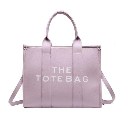 Bolsa Tote Feminina de Viagem e Trabalho em Couro 35L - TheTote™